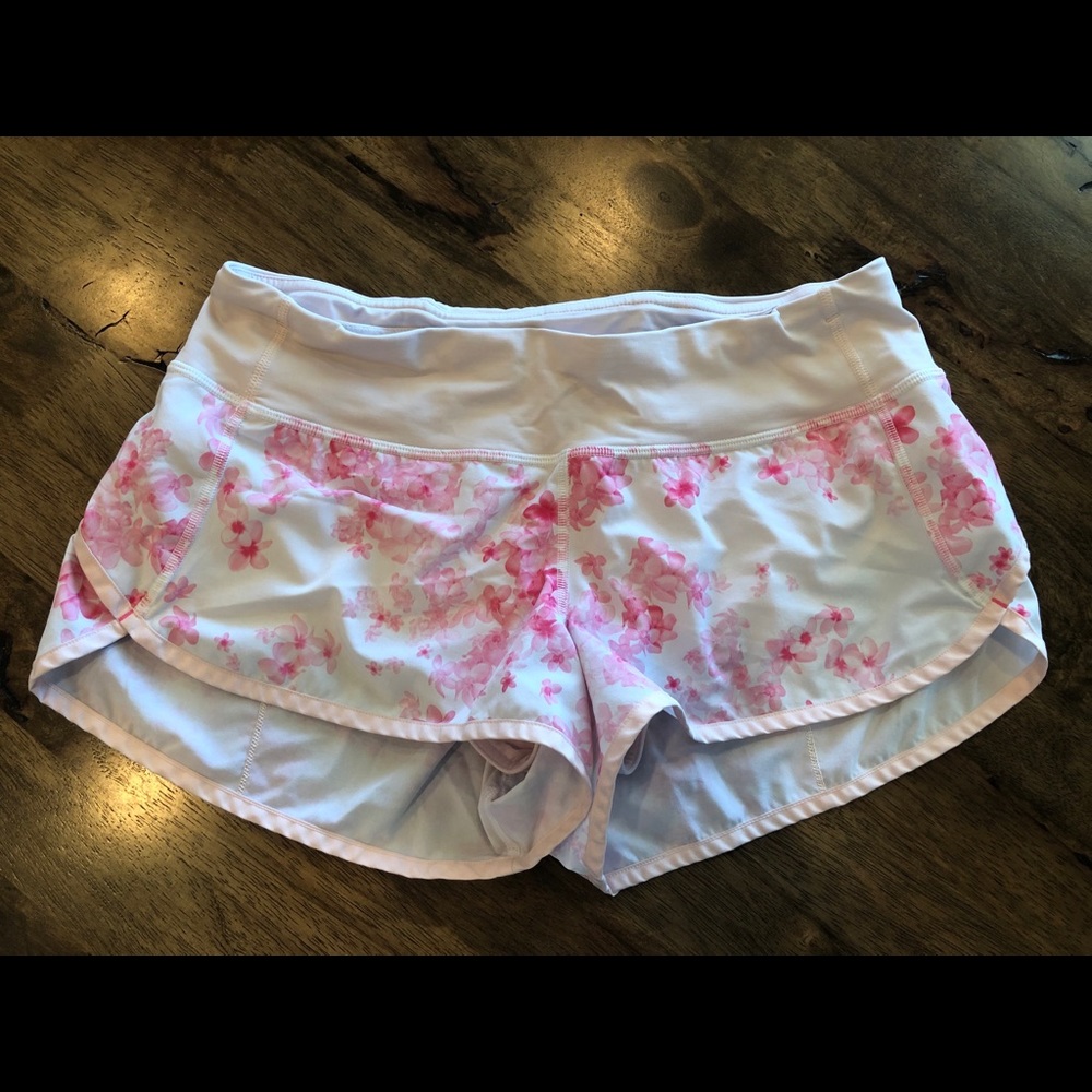 Lululemon speed shorts